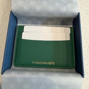 Maison de Sabré Green Card Holder